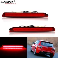 2 uds para Mazda 3/Mazdaspeed3 función reflectora de parachoques LED de coche como cola, faros antiniebla traseros de freno y luz de señal de giro 2004 - 2009