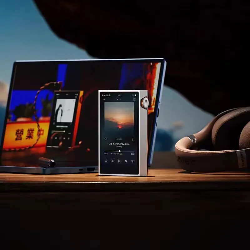مشغل موسيقى هاي فاي SHANLING M5U محمول للغاية بدون فقدان مع فك تشفير DSD المتوازن