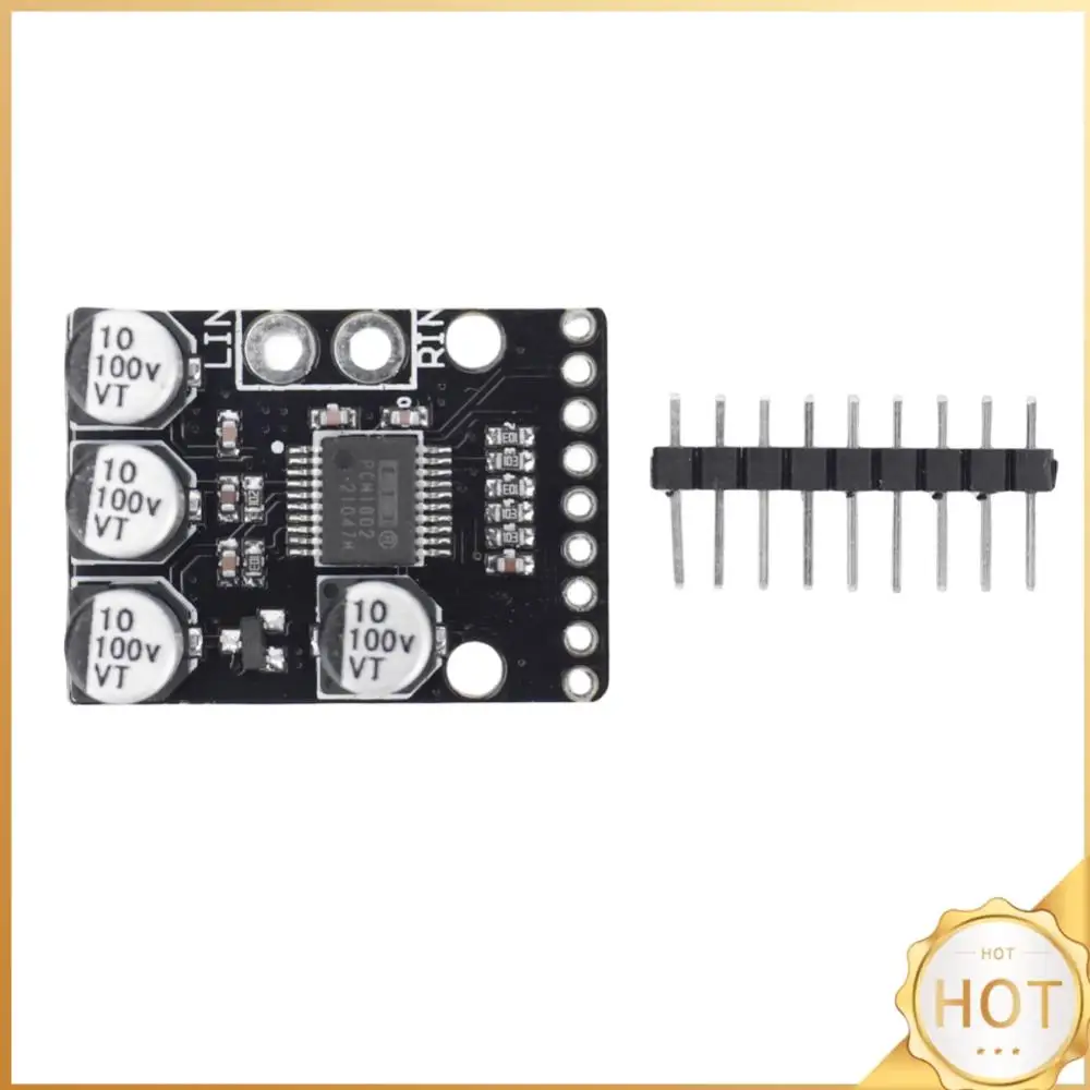 PCM1802 Audio Stereo ADC Single-Ended Analog-Input Decoder Digital PCM AV Amplifier Player Board 96kHz 24bit Amplifier Board