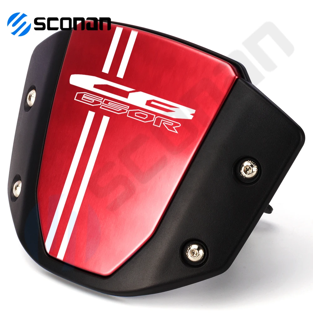 For Honda cb650r CB 650R CB650 R Motorcycle Accessori Windshield Windscreen Visor Wind Screen Deflector Kit Aluminum