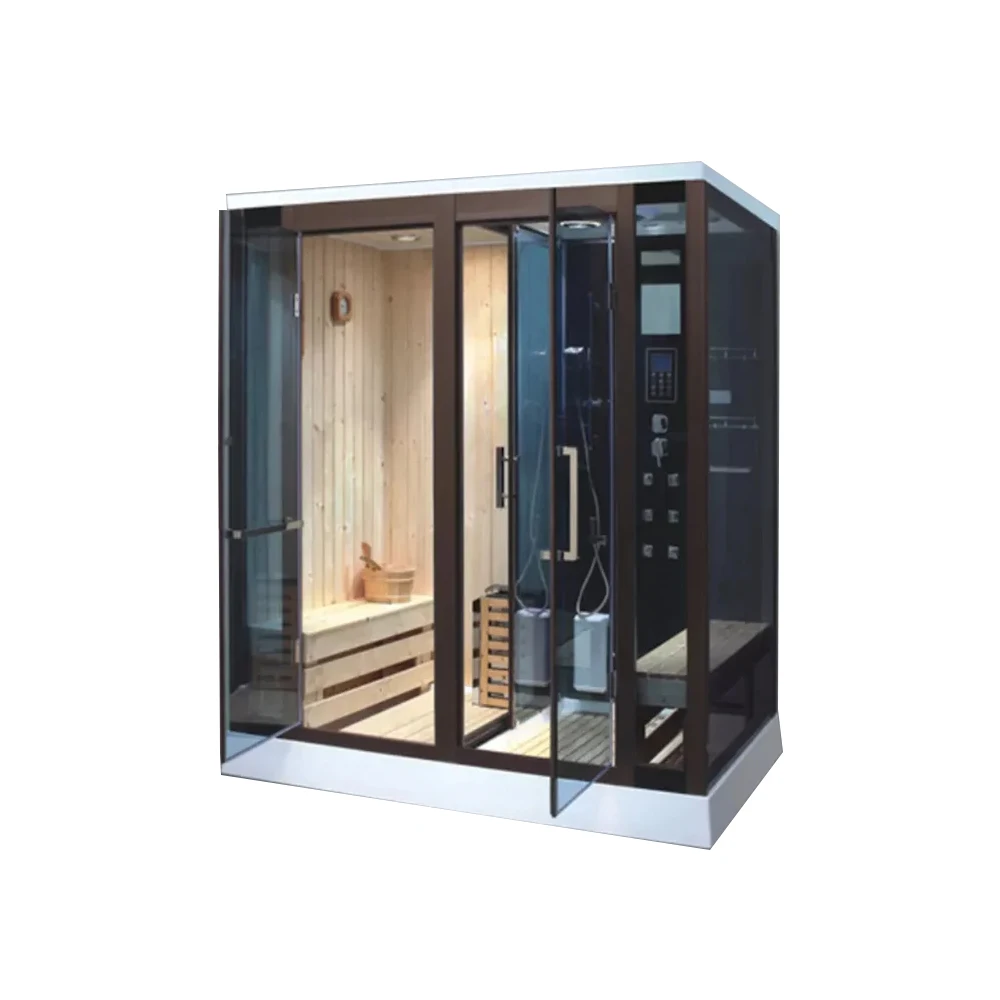 

Cheap Commercial One 2 Person Dry Sauna Room Digital Control Sauna Enclosure Family Steam Sauna