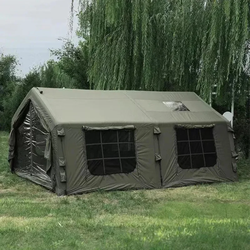 

Фабрика, хит продаж 17,2, воздушная палатка, семейная уличная палатка для кемпинга, надувная палатка для двух дома