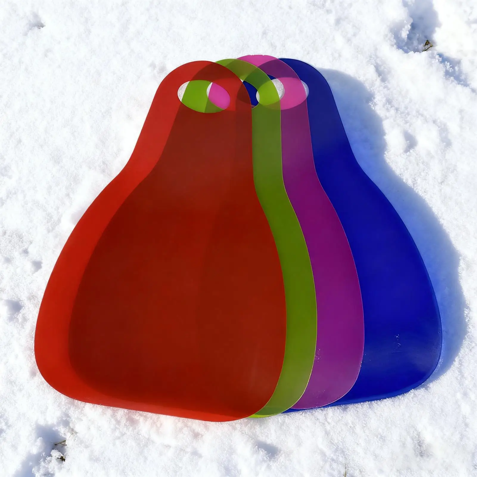 

Toddler Sled Roll-Up Portable 4-Piece Flexible Adults Beach Sand Sled For Children Teens Outdoor Sports Skiing Travel Party