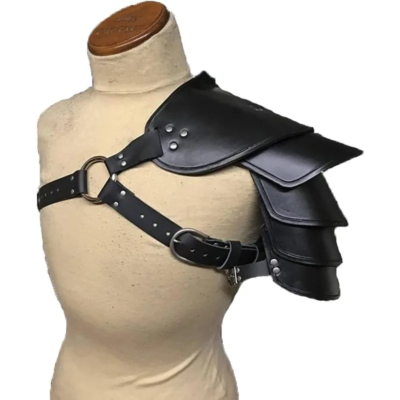 2025 Christmas Costume Medieval Retro Shoulder Armor Stage Performance COSPLAY Prop