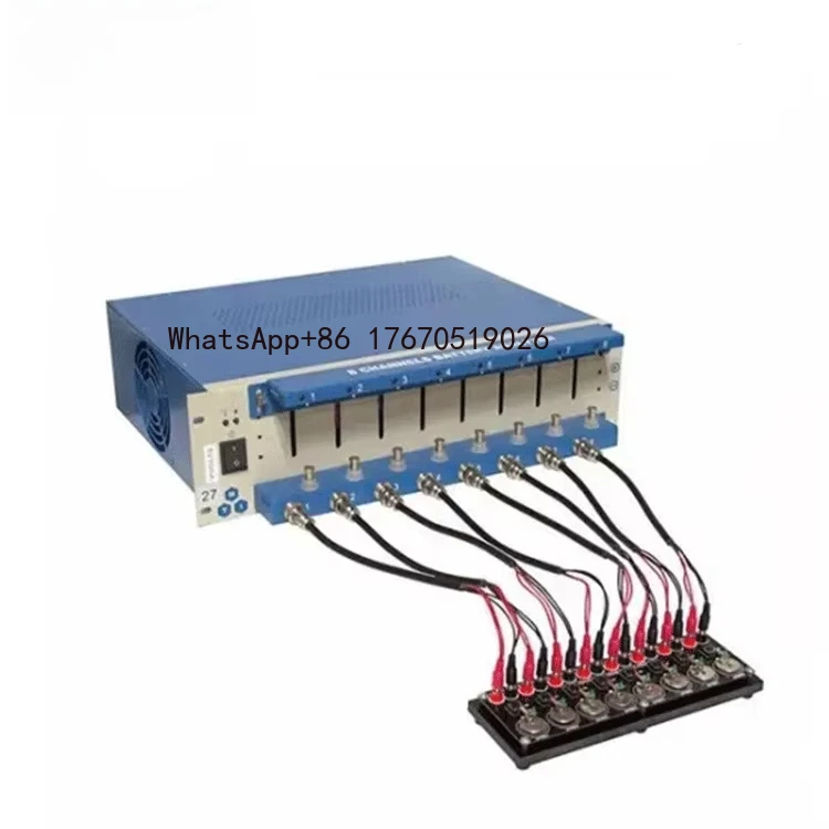 

5V1A 3A 5A 6A 8 Channel 18650 Cylindrical Cell & Pouch Cell Phone Battery Analyser Lithium Battery Capacity Tester