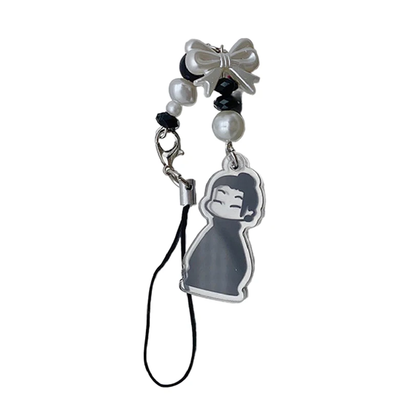 Anime Jujutsu Keychain Cosplay Geto Suguru Satoru Gojo Matching JJK Phone Charm Accessory Pendant Keyring Bag Decoration Jewelry image 4