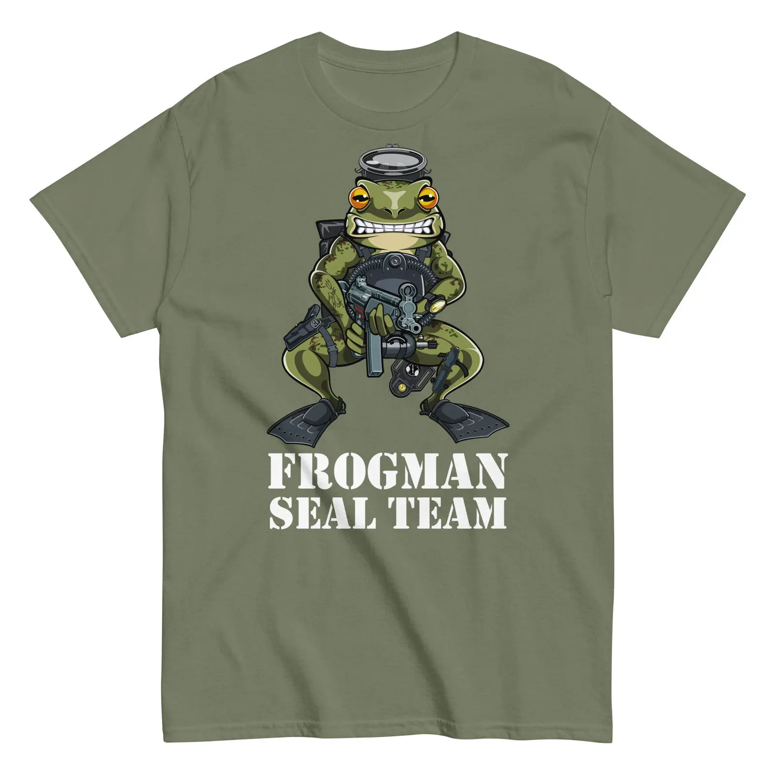 Naval Seals DEVGRU US Seal Team Frog Skeleton T-Shirt 100% Cotton O-Neck Short Sleeve Summer Casual Mens T-shirt Streetwear