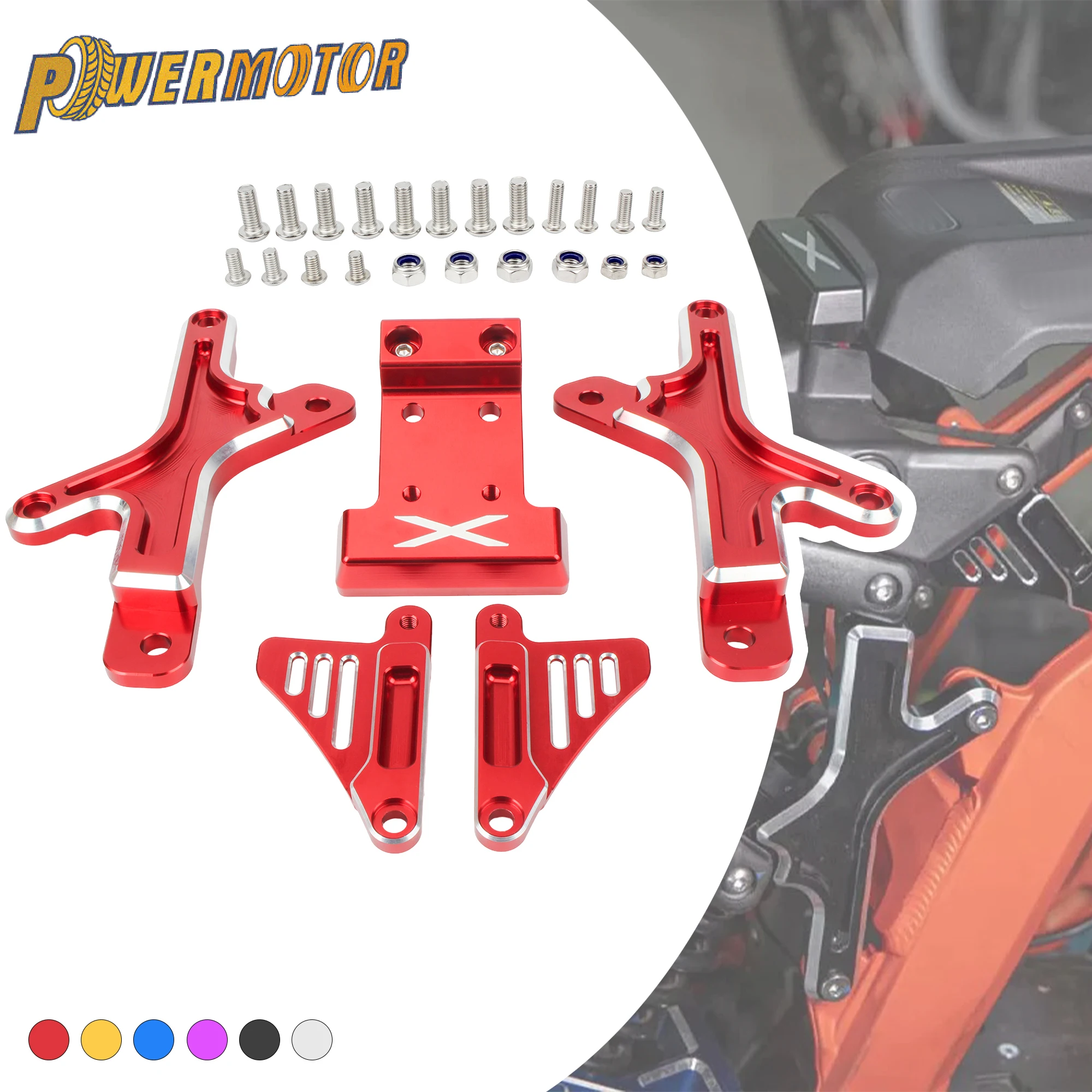 

Ebike Motocross Seat Raising Bracket CNC Kit For Surron Light Bee S X Dirt Bike Enduro Electric Bicycle Motorcycle Accessories