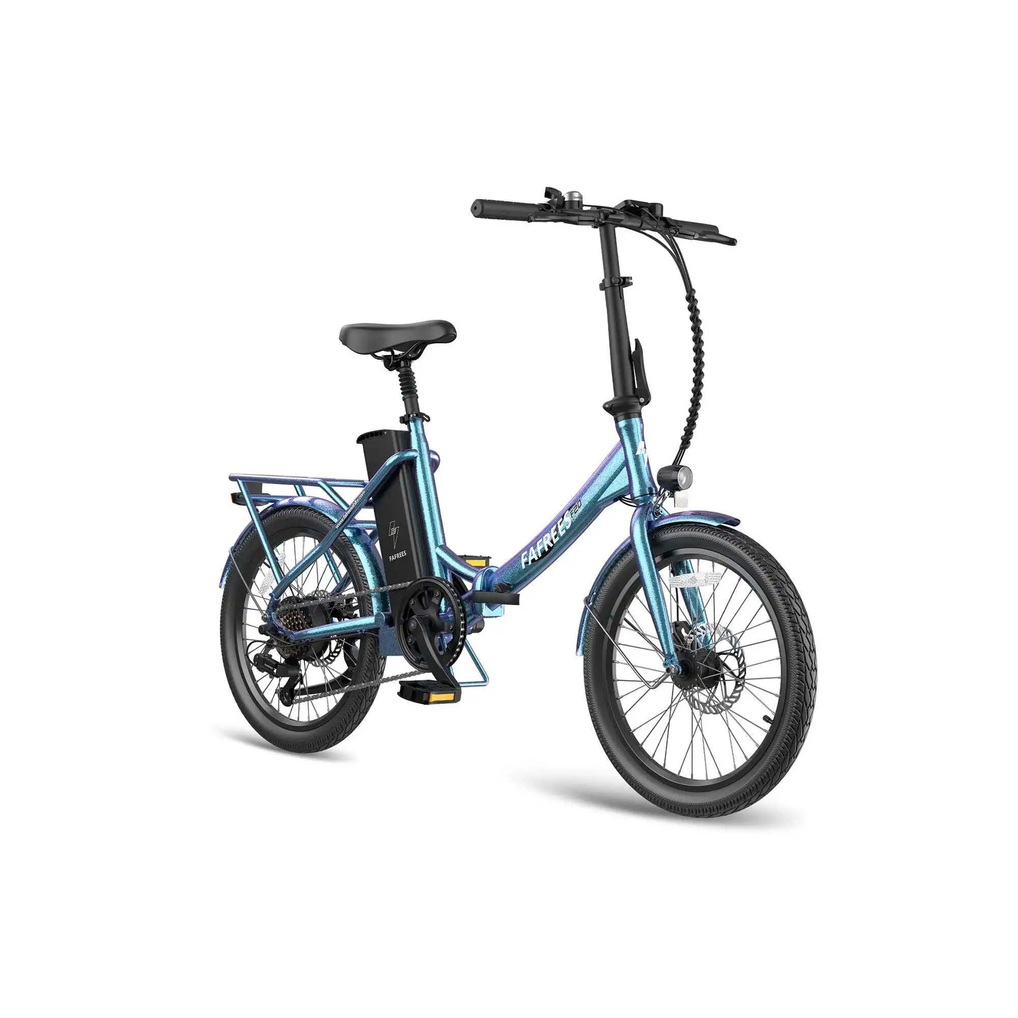 

Fafrees F20 Lasting Electric City Bike 36V 60km Range Folding Electric Bicycle with Rear Hub Motor 26 Inch Wheel Size