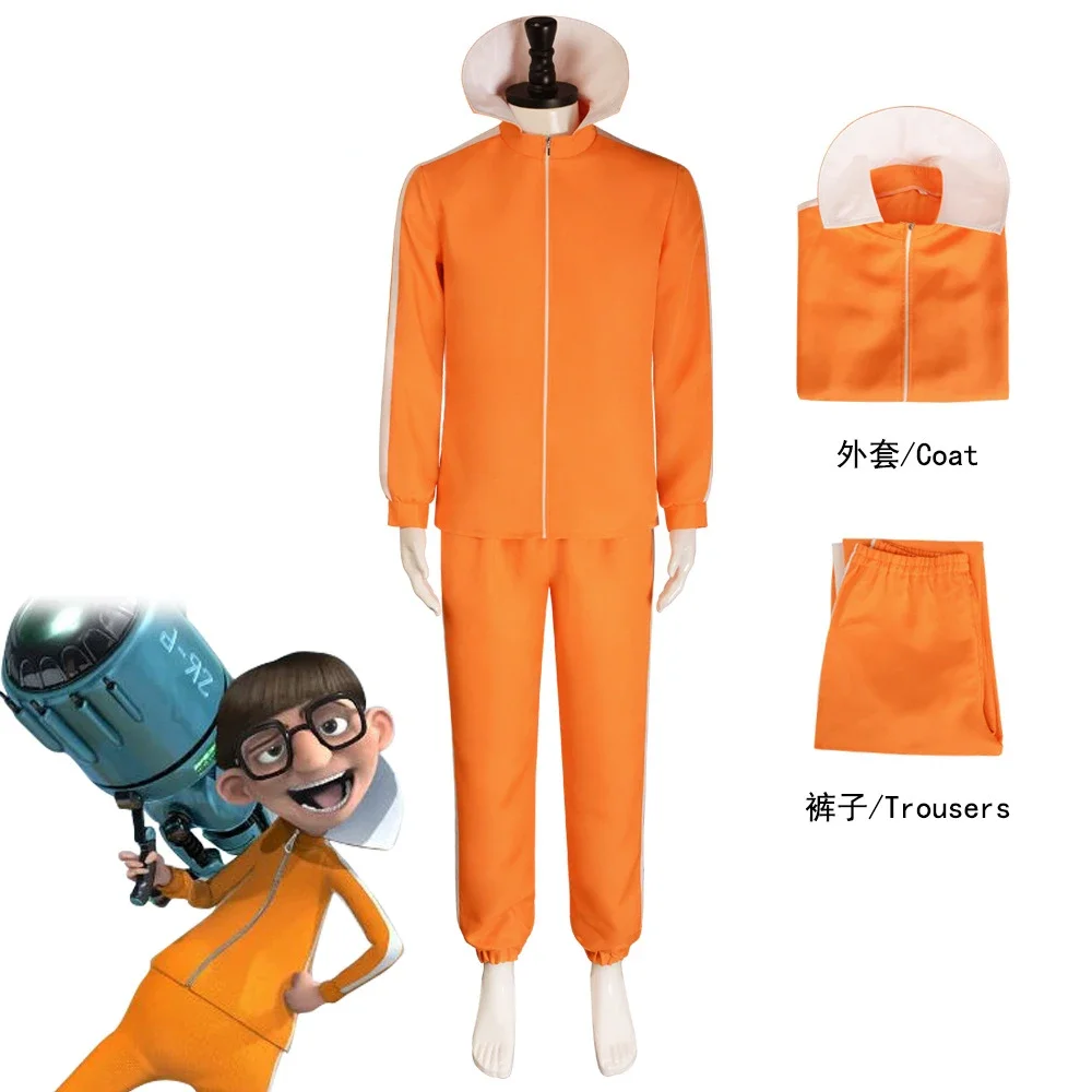 Anime Minion Victor Cosplay Costume Vector Stand Collar Casual Sports Suit Adult Men Uniform Halloween Role Play Outfit Unisex