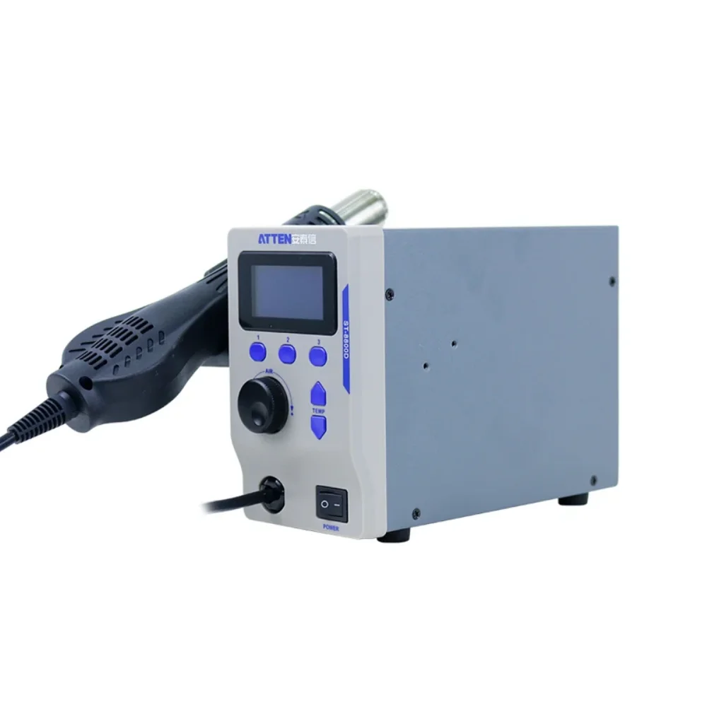 800W Hot Air Gun ATTEN ST-8800D  Digital Display BGA Rework Station Air Volume Anti-Static Repair Desoldering Station 110V /220V