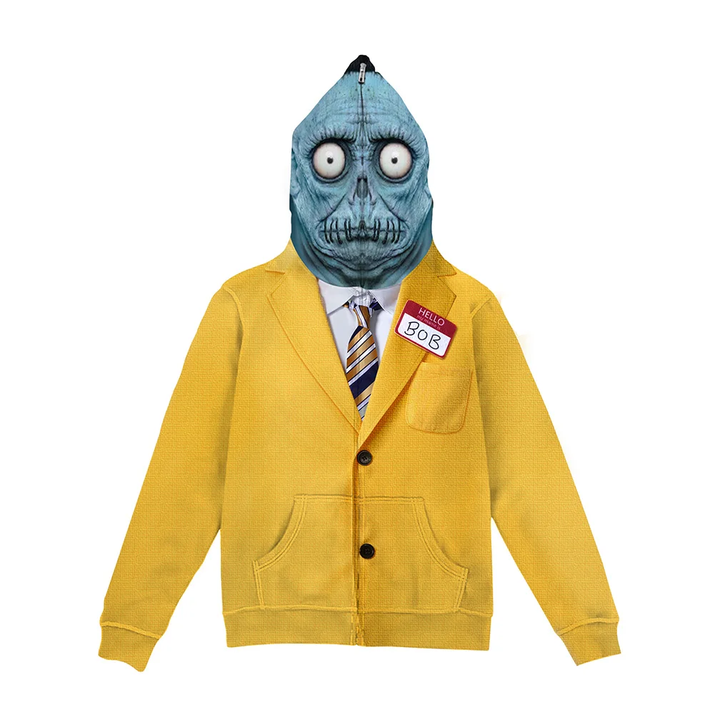 Movie Juice Bob Hoodie Cosplay Costume 3D Printed Hooded Sweatshirt Men Women Casual Streetwear Pullover Halloween Clothes