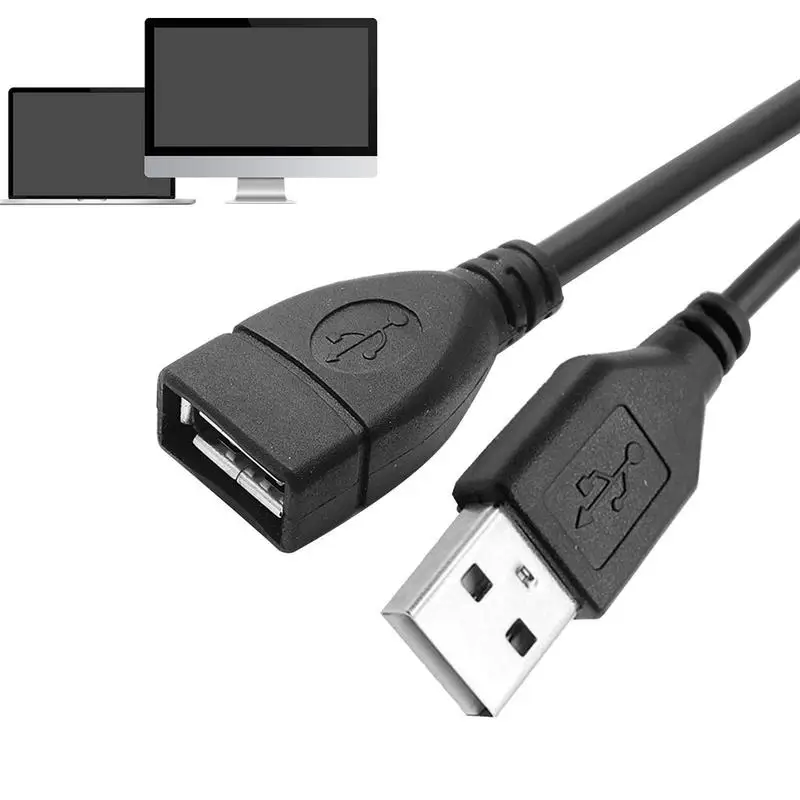 Przewód przedłużacz do przewodów USB 2.0 męski na żeński kabel do transmisji danych Super prędkość przedłużacz danych do drukarki telefonicznej