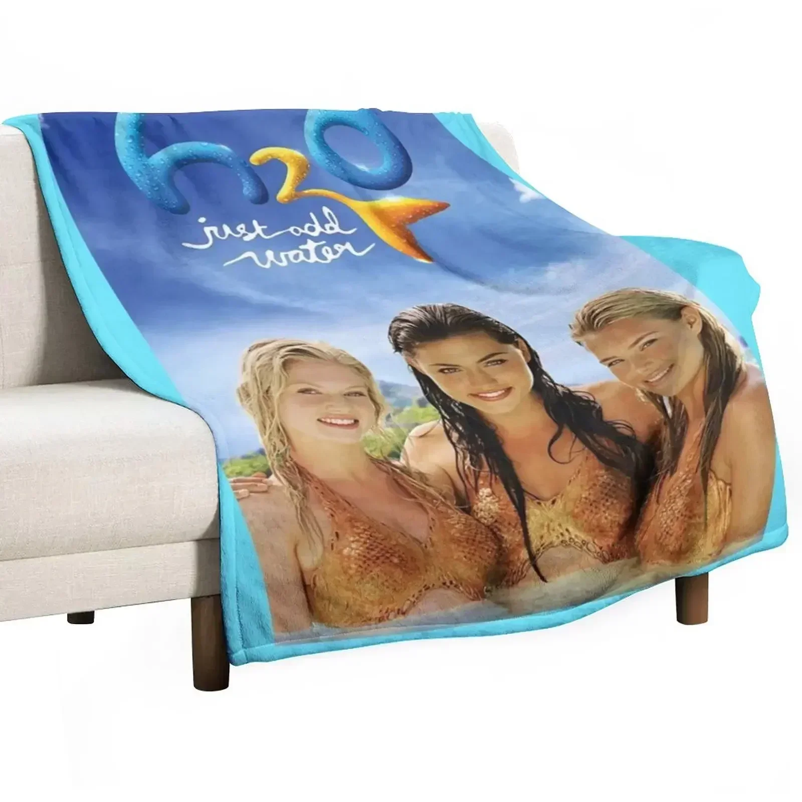 H2O Just Add Water Throw Blanket manga Single Decorative Beds Sofa Throw Cute Plaid Vintage Blankets
