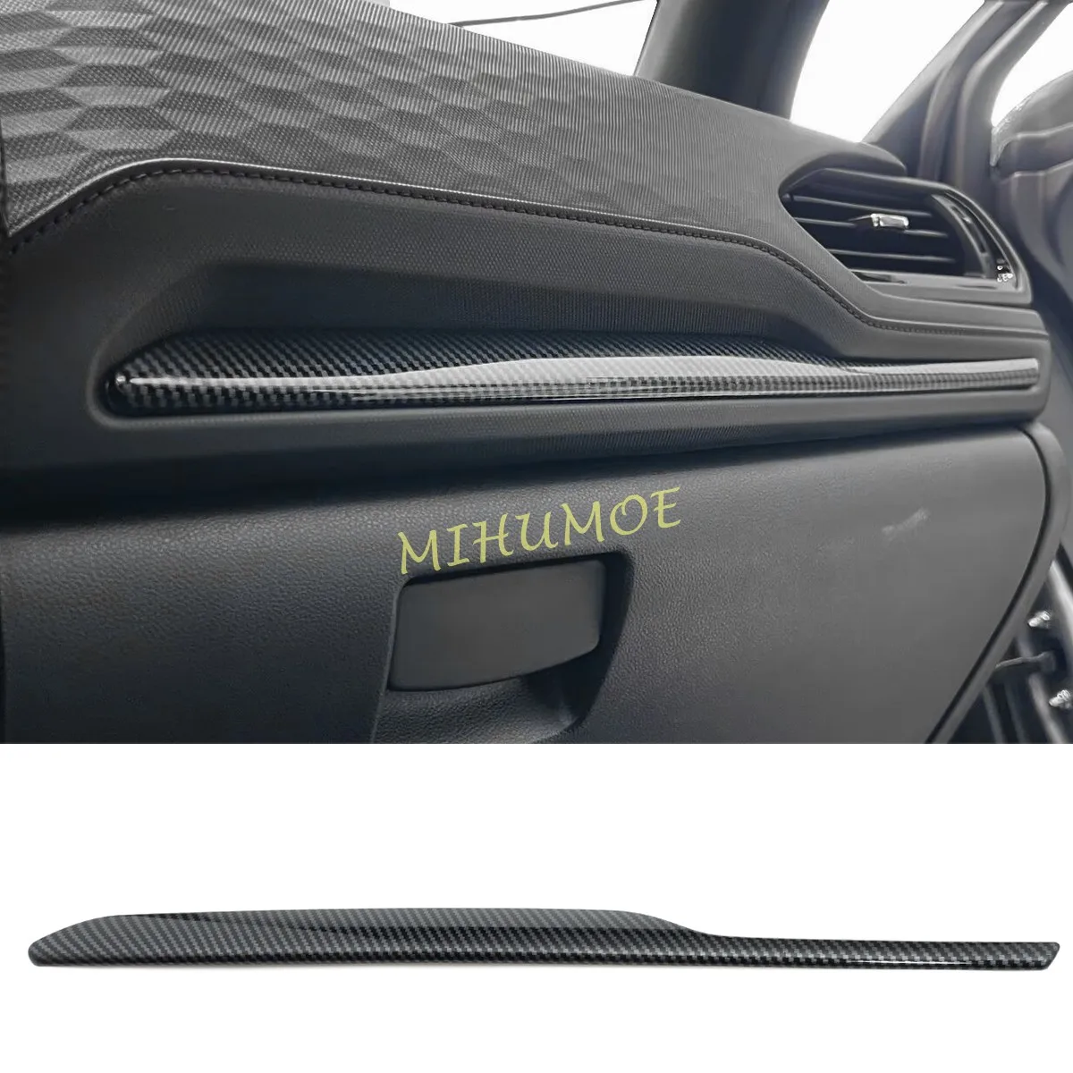 

LHD углеродное волокно, накладка на приборную панель центральной консоли, накладка для Subaru Forester SL Series 2025 2026, аксессуары