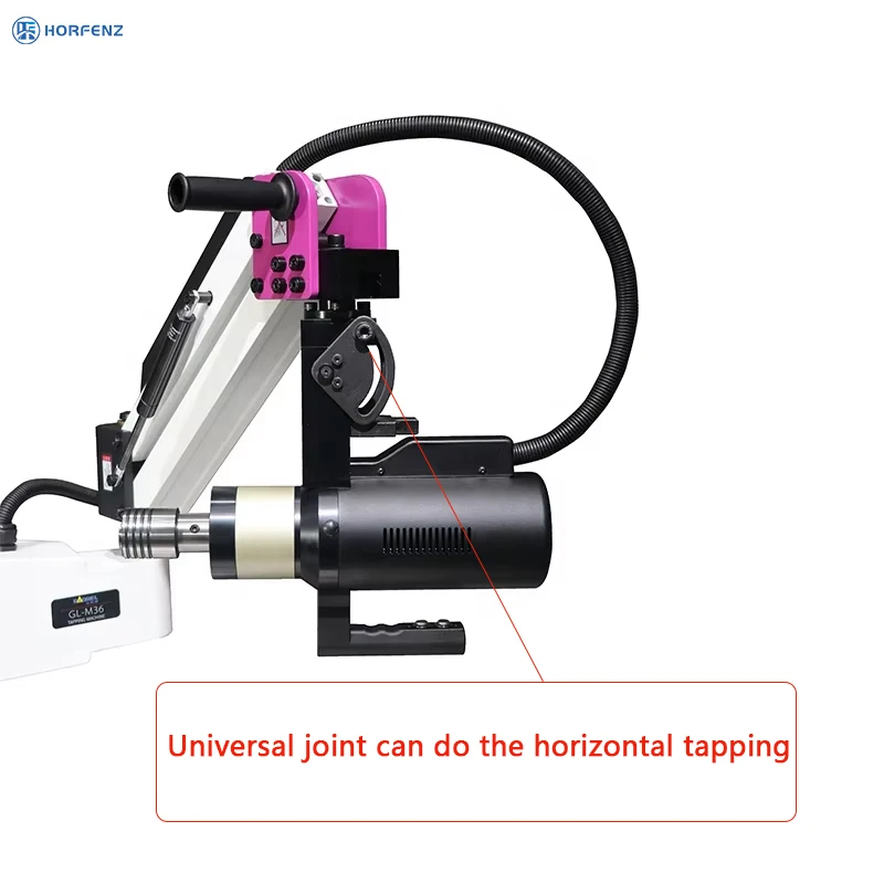 M3 M10 Customized Electric Threading and Tapping Machine Automatic Servo Motor Vertical Tapping Machine with PLC 220V Voltage