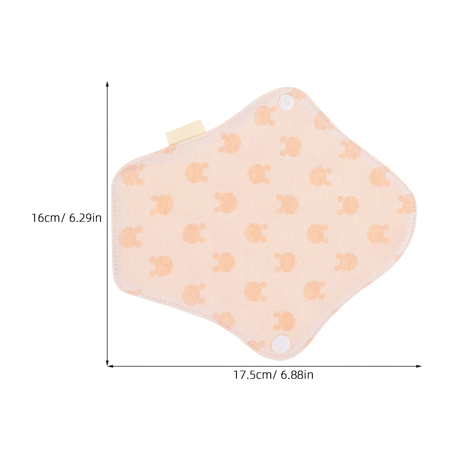 5 قطعة منصات الحيض القطن العضوي القابلة لإعادة الاستخدام قابل للغسل منشفة صحية للنساء ماصة للغاية تنفس لينة مثالية لفترة