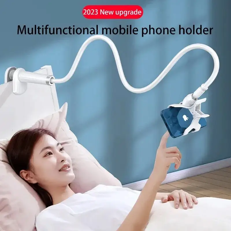 360 clipe suporte do telefone móvel portátil flexível preguiçoso cama suporte de mesa base de montagem para iphone samsung xiaomi