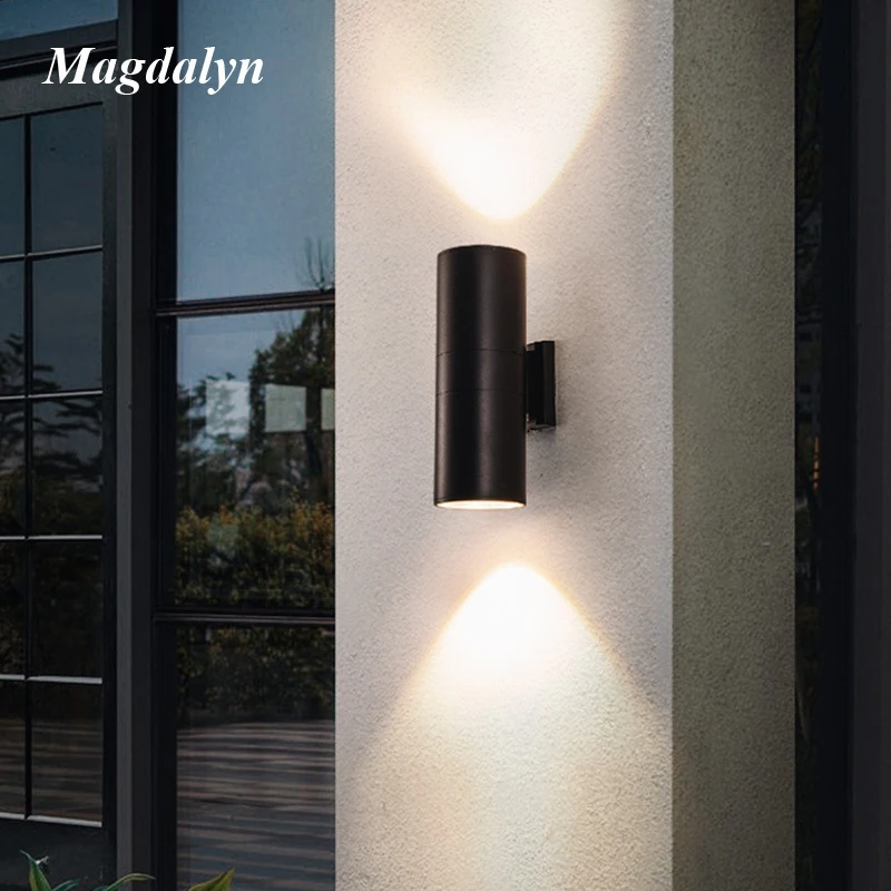 

Magdalyn Wall Light Outdoor Waterproof Patio Lamps Modern Home Aluminum Decoration Interior Exterior Garden Porch Led Lighting