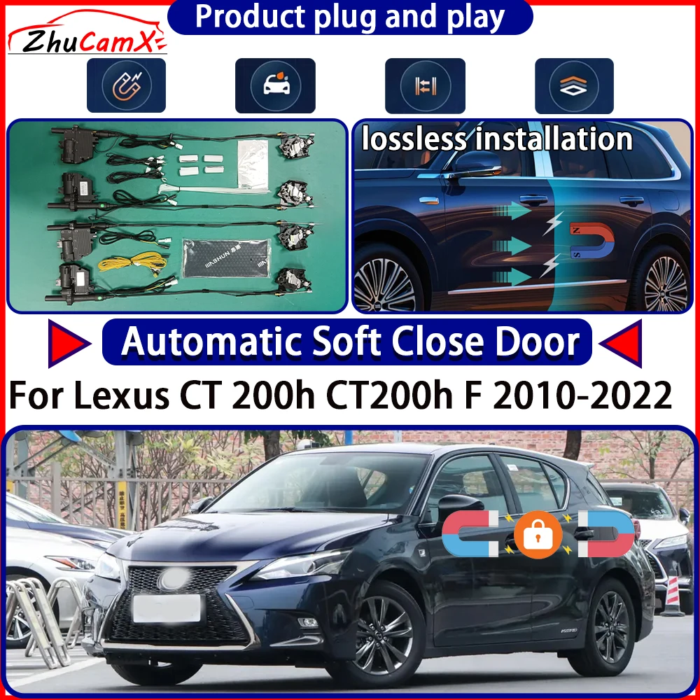 OEM Electric Door Lock Actuator for Lexus CT 200h CT200h F 2010-2022 Soft Close Door Kit Power Latch System Auto Pull Door Easy