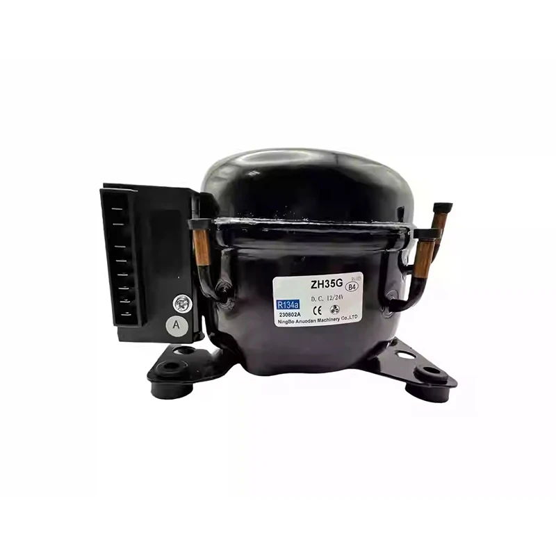 Car Refrigerator Compressor ZH35G ZH25G DC12/24V Direct Current Compressor Car Ship Refrigerator Freezer 12v24v220v Compressor