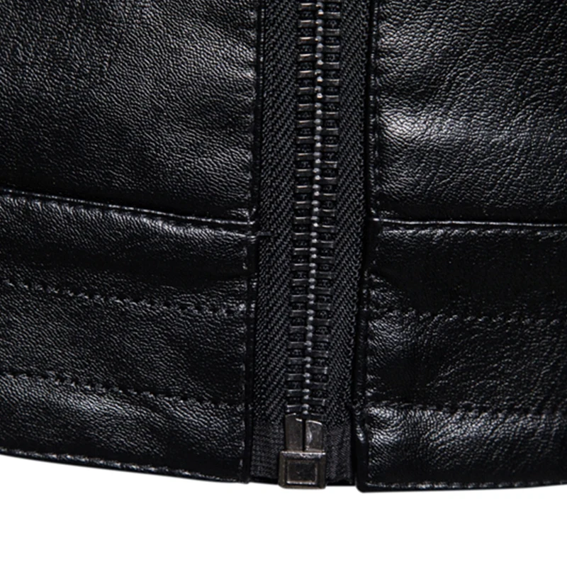 سترة جلدية للرجال من TRAF-Four مواسم ، طية صدر مريحة ، تناسب الجسم ، شباب الترفيه ، النسخة الكورية ، الموضة الجديدة ، الربيع ، #5