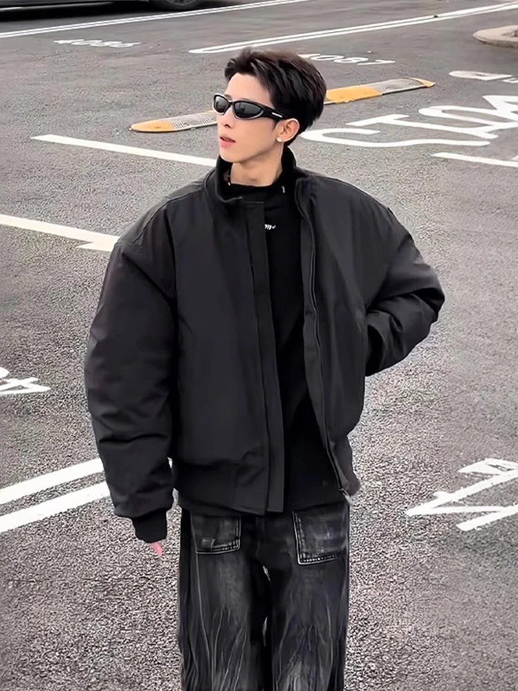 

American High Street Sle Men's Pilot Jaet Spring Autumn Cleanfit Outerwear Advanced Feeling Haome Stand Collar Basebal...