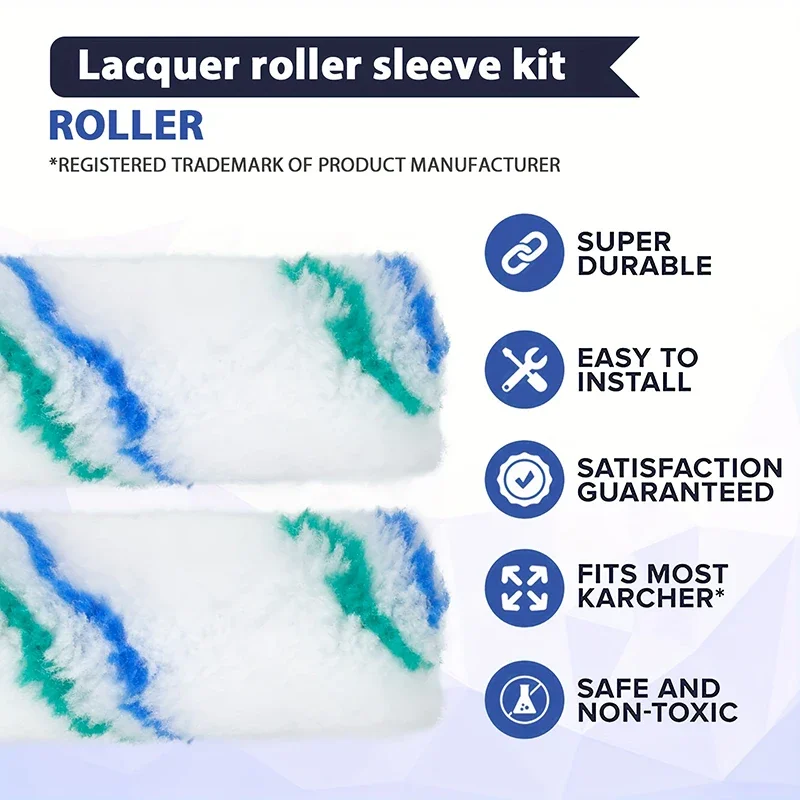 1 Buah Pegangan Penutup Rol Cat Mini dengan 60 Kuas Rol 4 Inci Rol Cat Kecil Pegangan Rol Cat Dapat Digunakan Kembali untuk Dinding