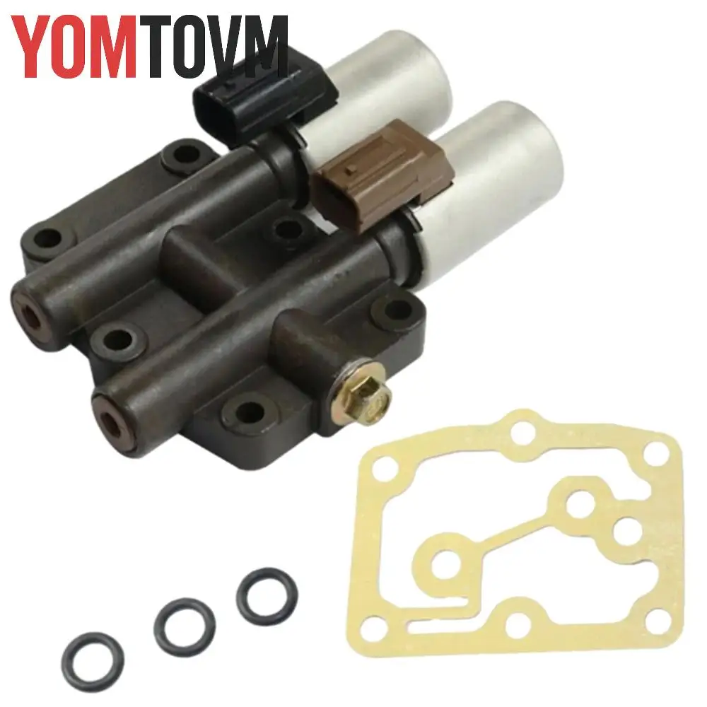 

Комплект из 1 шт. двойного линейного соленоида трансмиссии для Honda 28250-RJB-004 28250-RDK-004 28250-RDK-014 98990C, прочные металлические автозапчасти