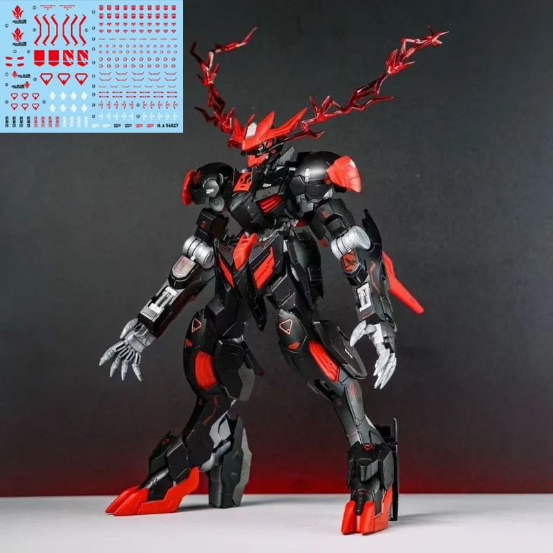 

MAX-Barbatos Black Wolf King TV 1/100 Advanced Emperor Form Sheet Metal Spraying Assembly Model Kit Action Figures Kids Toy Gift