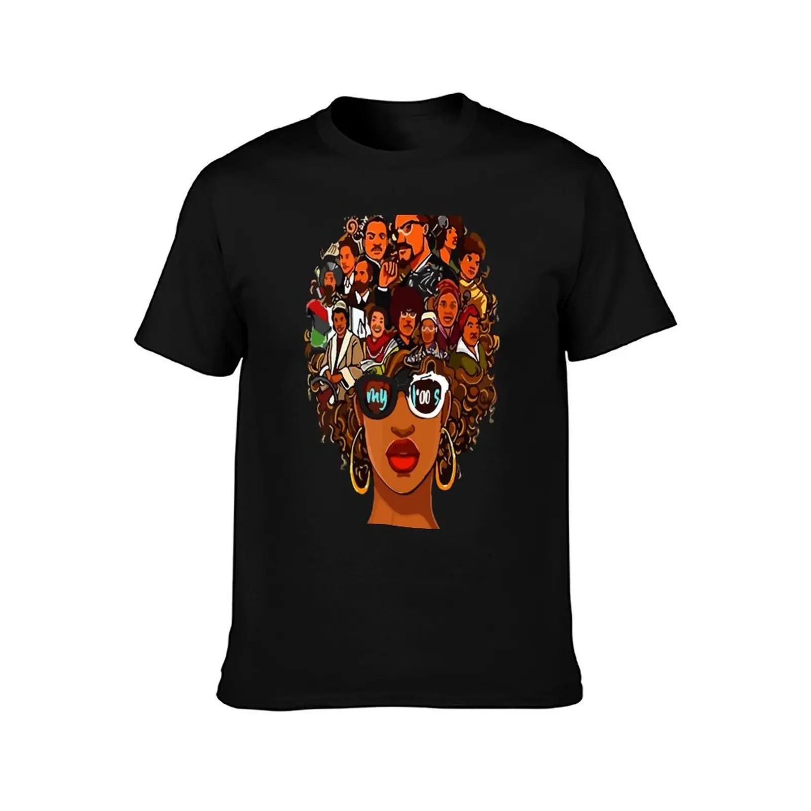 I Love My Roots Back Powerful History Month Pride DNA T-Shirt Daily Work Short Sleeve Top T-Shirt