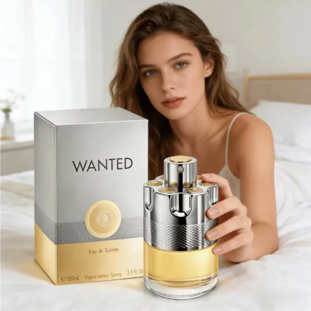 The Most Wanted men Eau De Parfum Intense Spray 100ml Spicy Oriental Fragrance Original Long-Lasting Scent