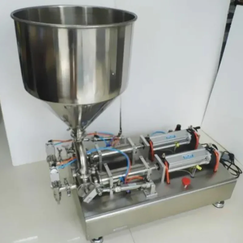 Horizontal Heating And Stirring Device, High Viscosity Paste Filling Machine, Commercial Liquid Cosmetic Packaging Machine