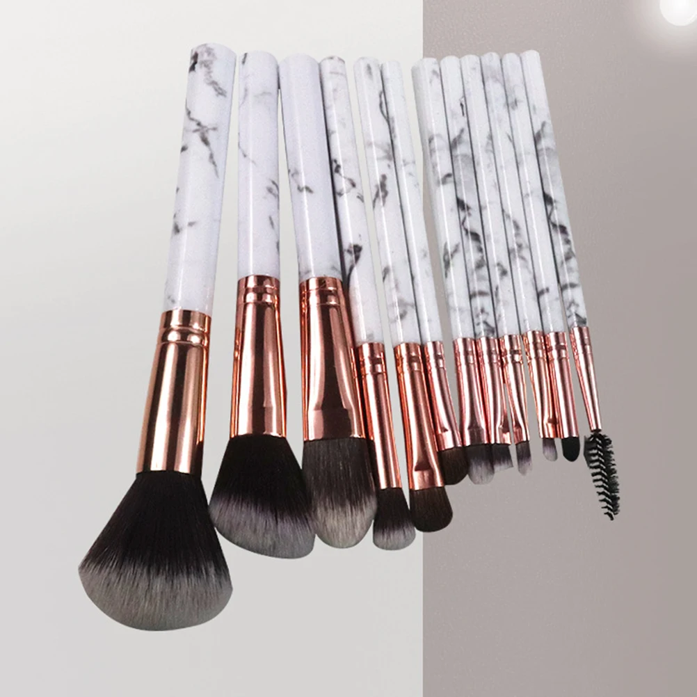 

12pcs Makeup Brush Set Professional Bristles Comfortable Handle Daily Use Women Cosmetics Kit Powder Brushes