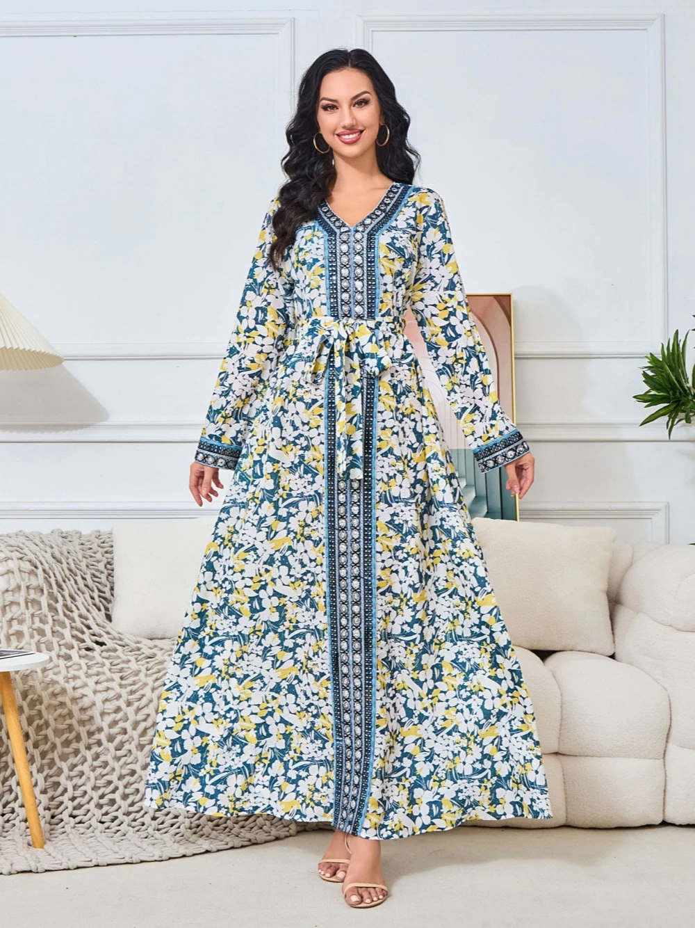 Plus Size Party A Line Evening Dress Moroccan Colorful Elegant Festival Formal Robe Fashionable Customized In Stock Prom Gown