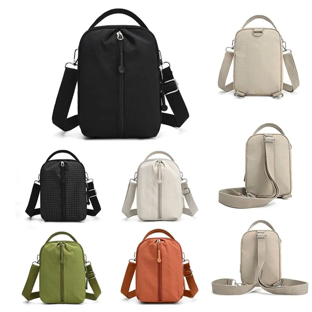 New Nylon Chest Bag Large-capacity Lightweight Shoulder Crossbody Bag Simple Waterproof Shoulder Bag Mountaineering