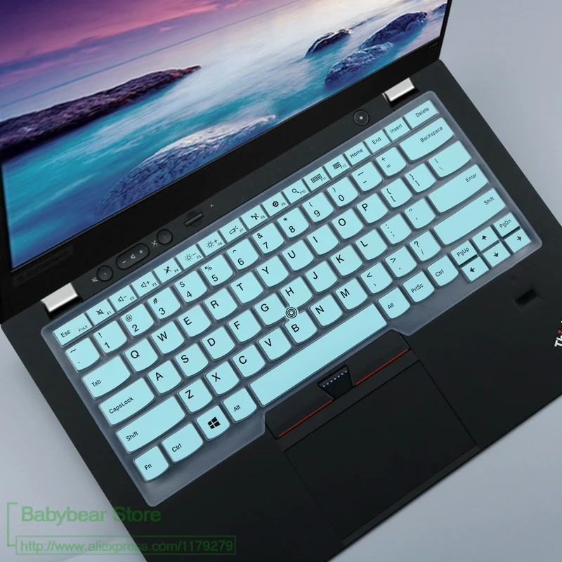 

Силиконовый защитный чехол для клавиатуры ноутбуков Lenovo ThinkPad E14 Gen 4, E14 Gen 3, E14 Gen2, E14 Gen1 14''