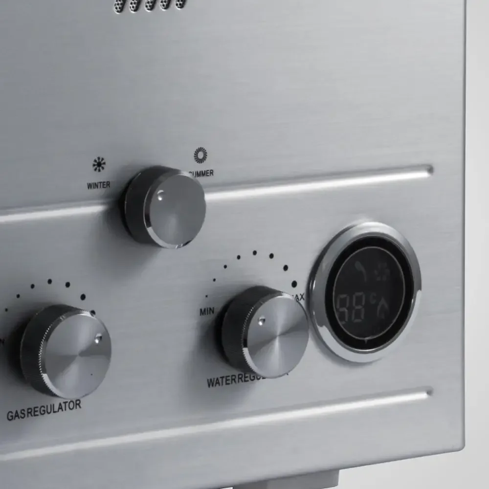 SIHAO 18L газовый водонагреватель для сжиженного нефтяного газа 36 кВт электрический безрезервуарный водонагреватель мгновенно горячий с цифровым дисплеем для кухни, ванной комнаты, салона