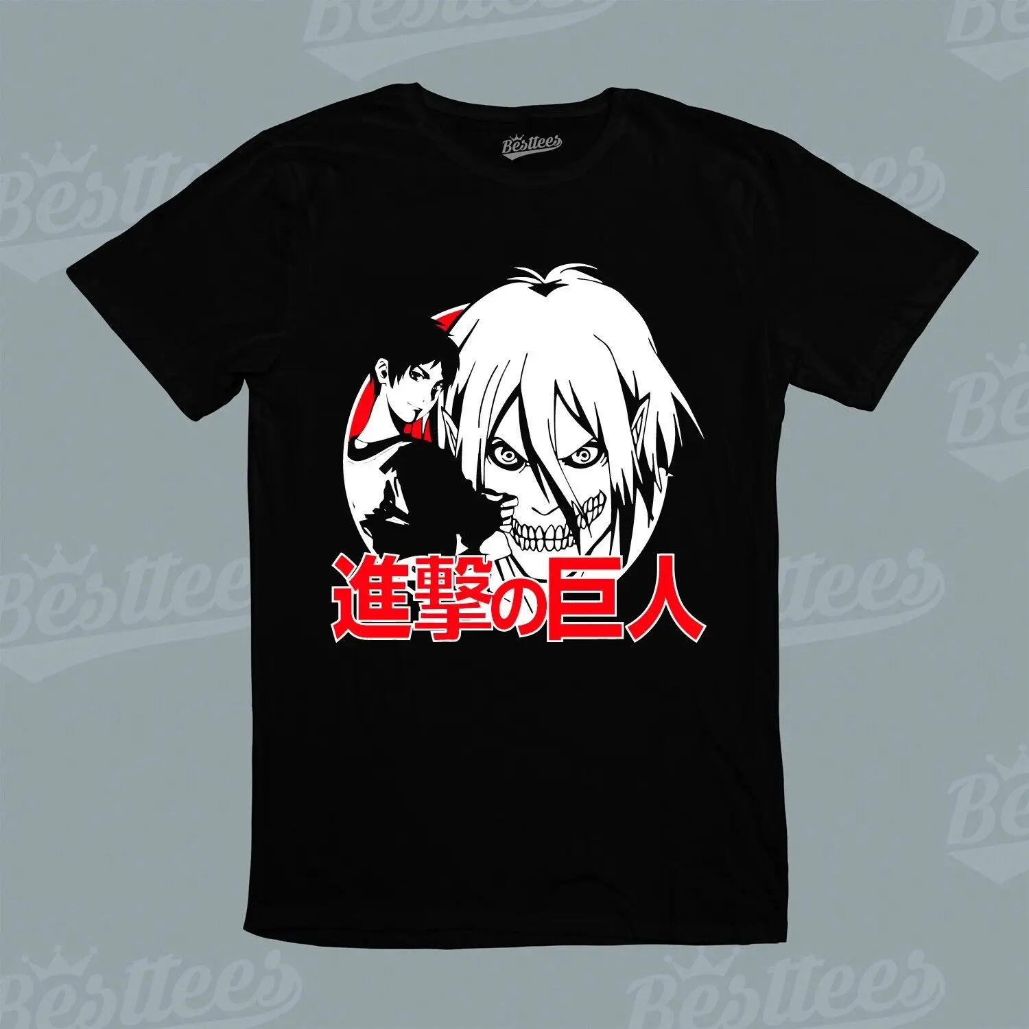 Men /Women Japanese Anime Attack on Titan Eren Yeager Graphic T-Shirt