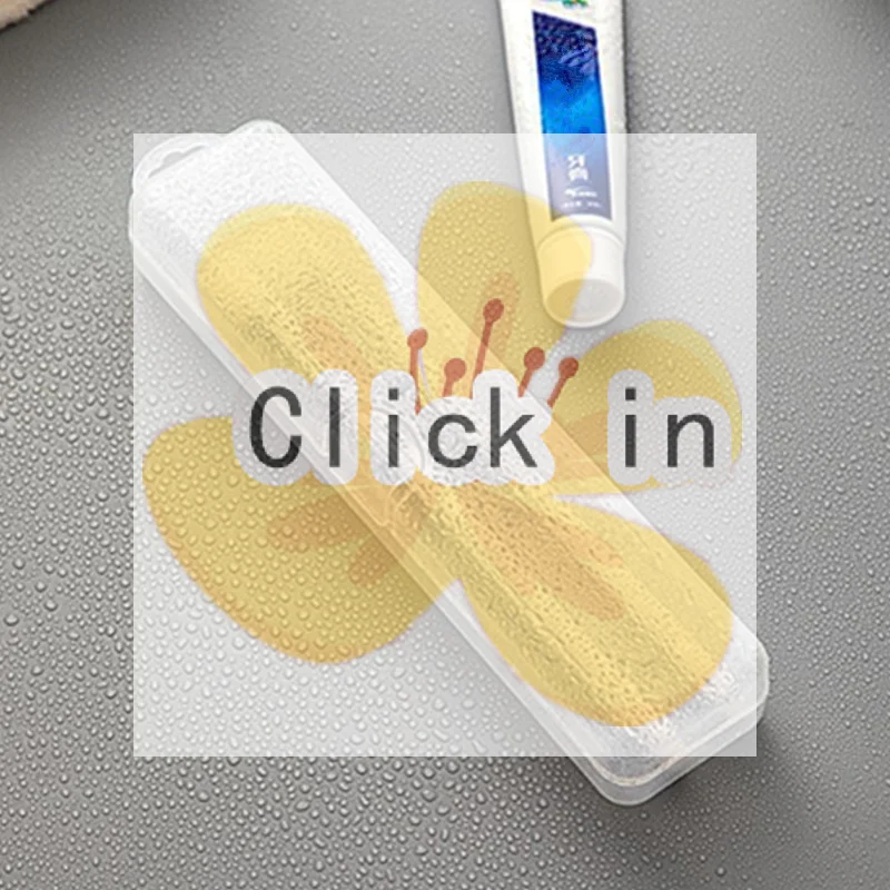 

Портативный футляр для зубной щетки, пластиковый дорожный чехол для зубной щетки, прозрачный органайзер для зубной щетки, практичные аксессуары для путешествий