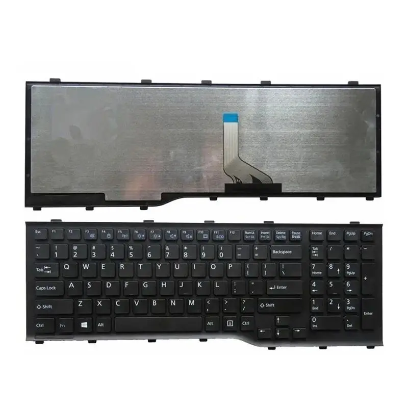 SP/RU/UK Russian Keyboard For Fujitsu Lifebook AH532 A532 N532 NH532 With Frame Laptop Keyboard MP-11L63SU-D85 CP569151-01 new