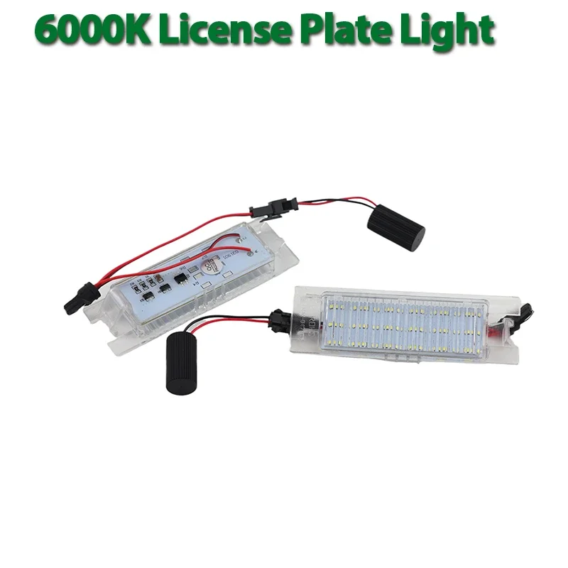 لأوبل فيكترا C أسترا J أسترا H زافيرا B شارة كورسا C كورسا D ميريفا A Tigra B 2 قطعة Canbus LED رقم لوحة ترخيص ضوء #1