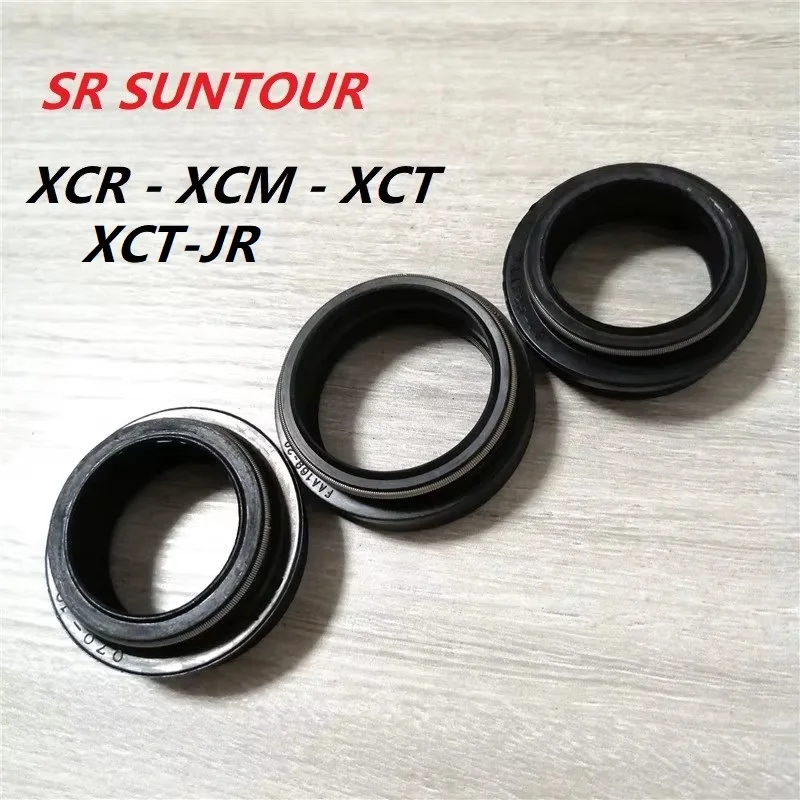 

Original Suntour XCT XCM XCR Fork Tube Stanchion Wiper Dust Seal Rubber Sealed Ring XCR32mm XCM30mm XCT28mm Fork Tube Dust Ring