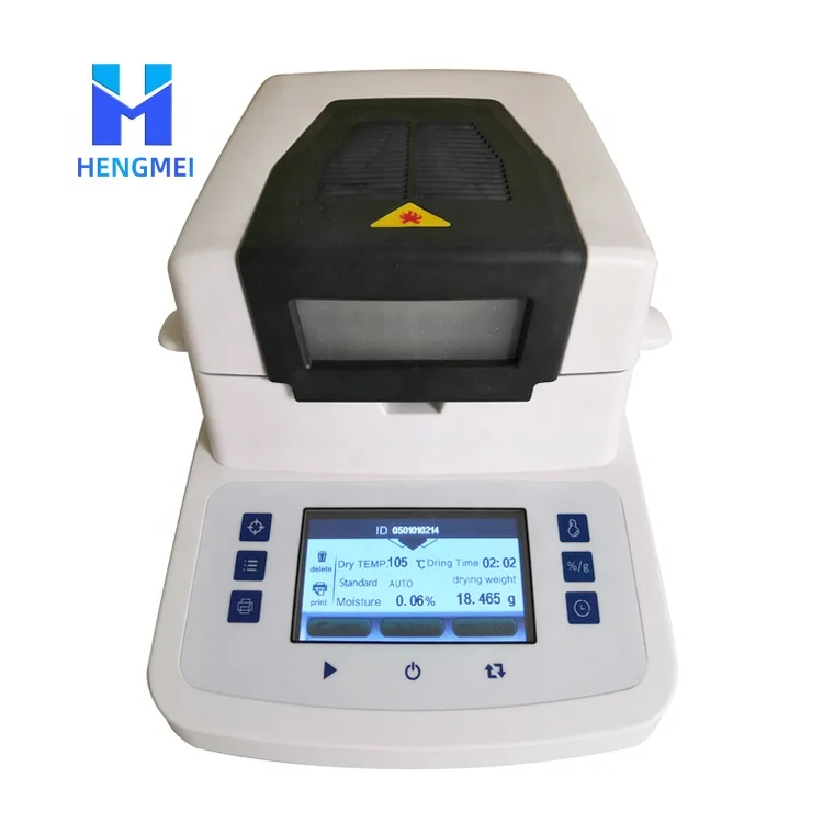 High Precision Grain, Tea, Tobacco Moisture Detector halogen moisture tester Laboratory special moisture meter