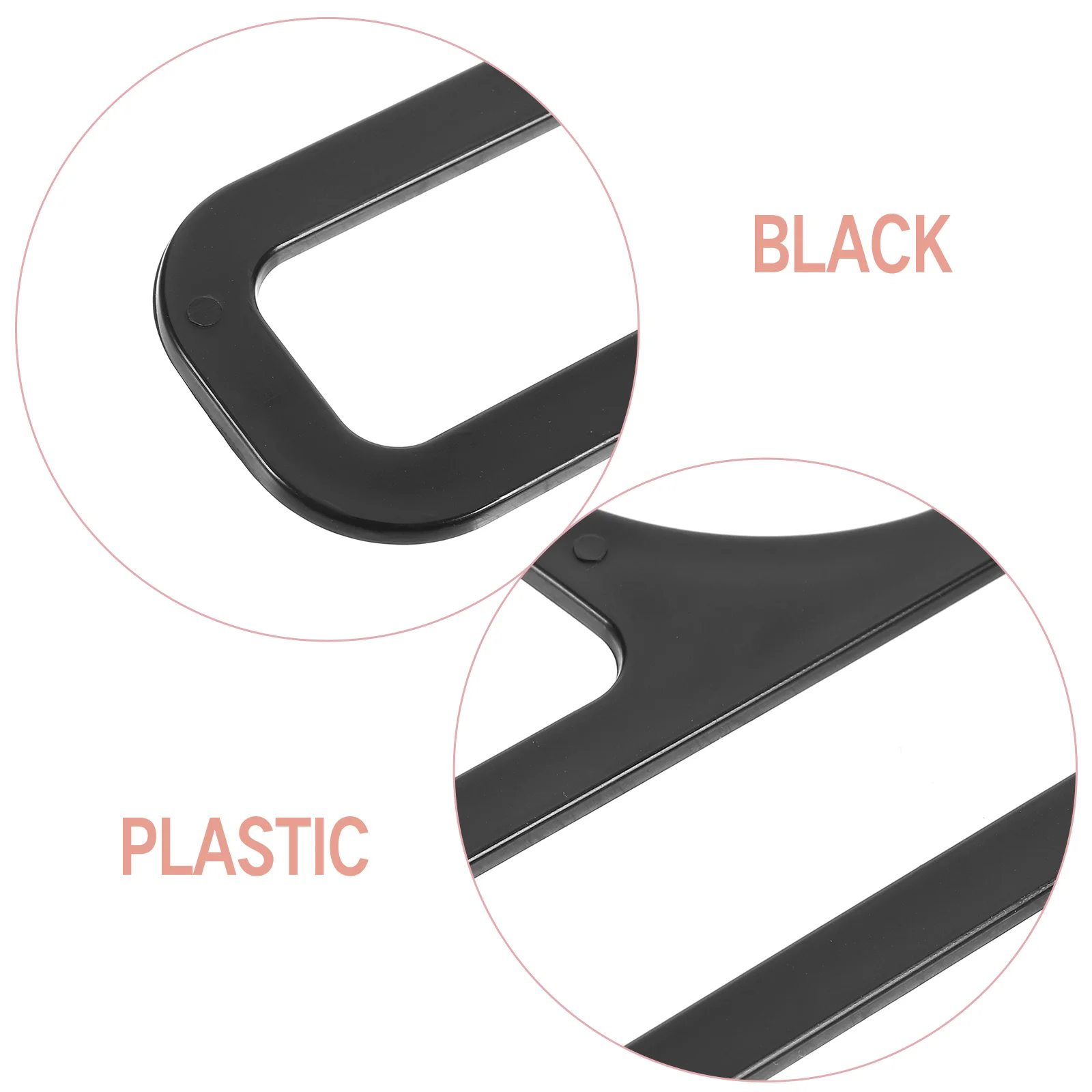 

10Pcs Plastic Scarf Hanger with Anti Scratch Surface Closet Organizer for Shawls Belts Ties Compact Hanger Rack for Neat