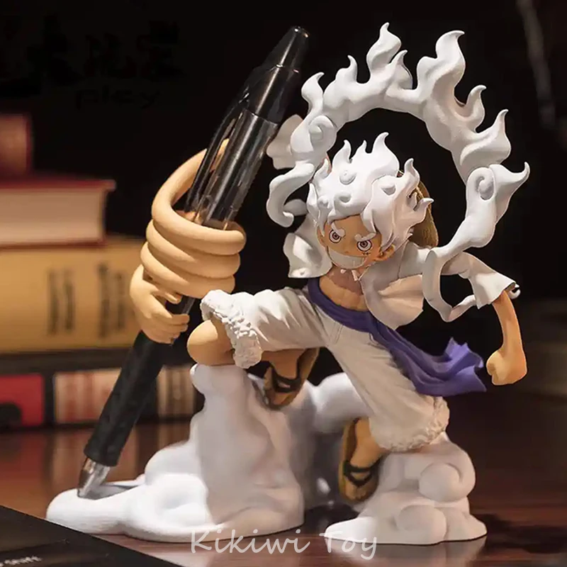 

Original One Piece Anime Figure Monkey D Luffy Figure 5th Gear Luffy Figurine Pen Holder Bracket Collect Statue Model Toys Gift