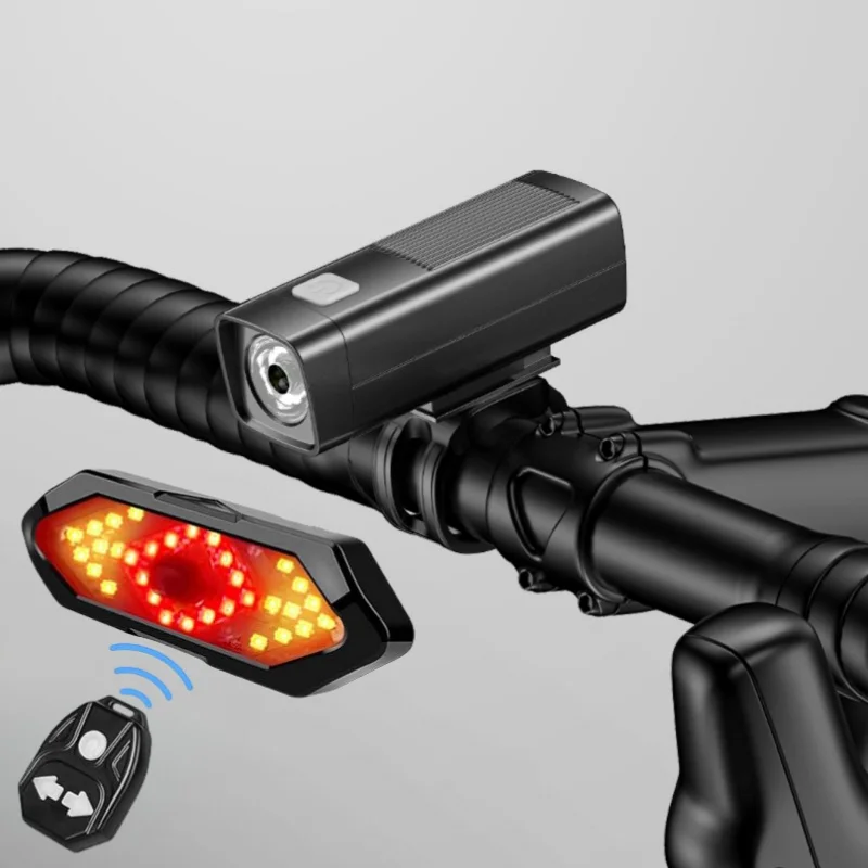 AliExpress NONE 2-Pack Bicycle Lights, Bicycle Headlight, Bicycle Flashlight, Led USB Rechargeable Flashlight, Bicycle High Beam, Low Beam, Plus Tail Light, Bicycle Tail Light, Front Light Set