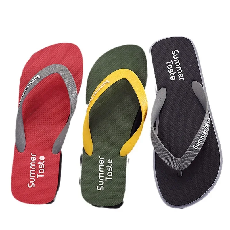 Summer Fashion  New Men\'s Foot Clippers Personalized Anti Slip Outdoor Trend Beach Sandals Shoes for Men in House Slippers