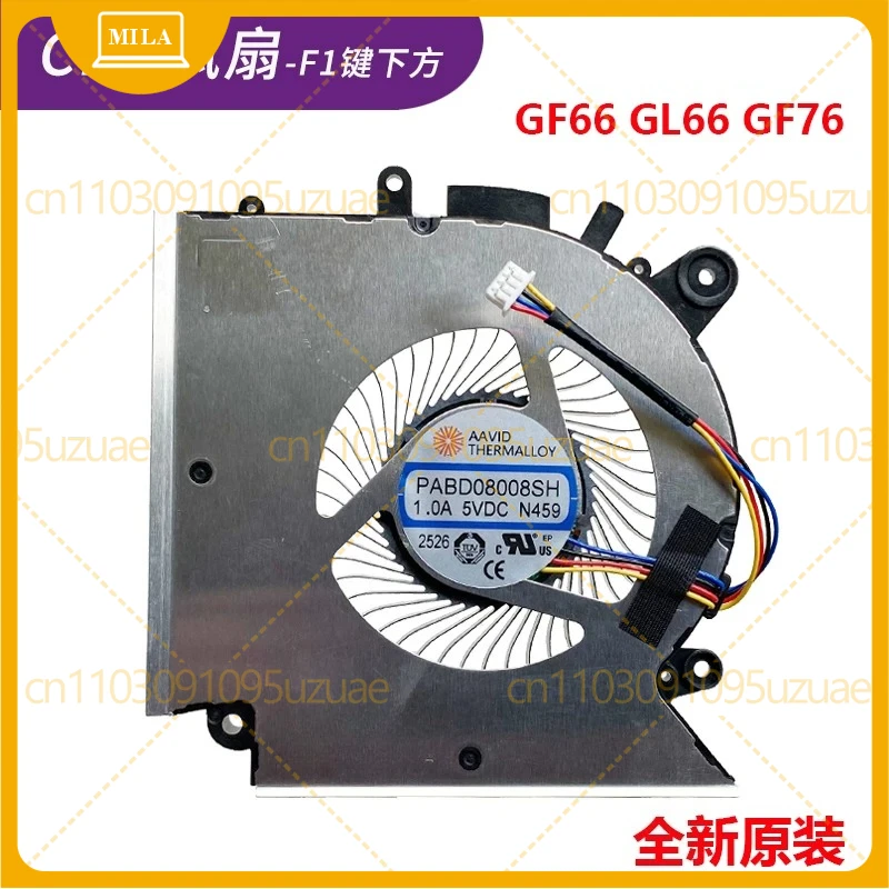 NEW Laptop Cooler CPU GPU Fan For MSI Katana GF63 GF66 GL76 GF76 MS-16R1 -16R2 1581 PAAD06015SL PABD08008SH N459 N413 N433 N460