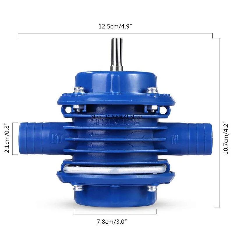 Self-Priming Pump Micro Hand Electric Drill Motor Water Pump Heavy Duty Centrifugal Pumps For Home Garden